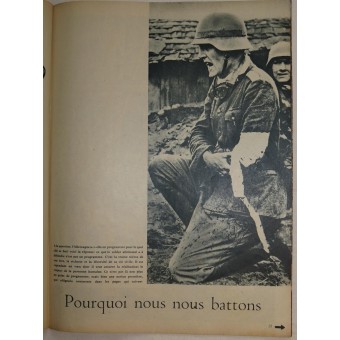 “Segnale”, Nr.2, 1944, 48 pagine in lingua francese. Espenlaub militaria